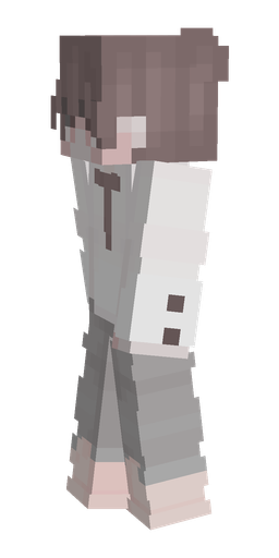 Gray skin: body, left side render