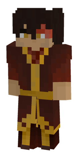 Black skin: body, front render