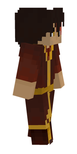 Black skin: body, right side render