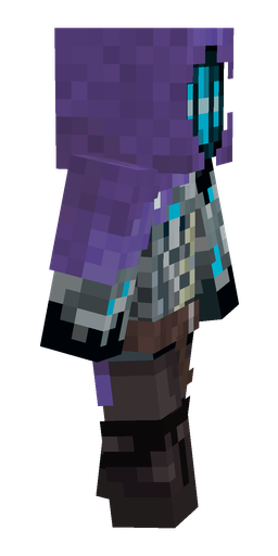 Black skin: body, right side render
