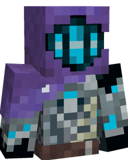 Black skin: bust render
