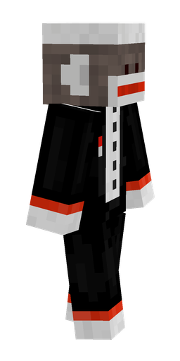 Black skin: body, right side render