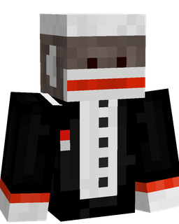 Black skin: bust render