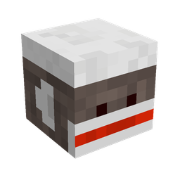 Black skin: head render