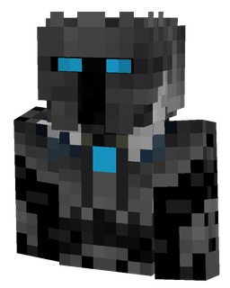 Black skin: bust render