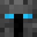 Black skin: face render