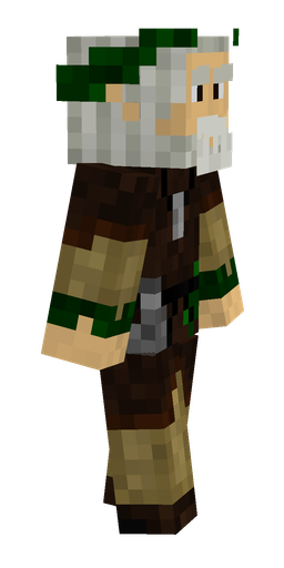 Black skin: body, right side render