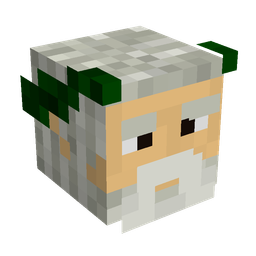 Black skin: head render