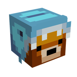 Blue skin: head render