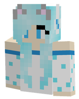 Blue skin: bust render