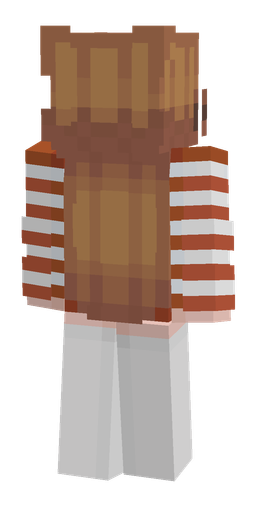 Orange skin: body, back render