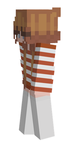 Orange skin: body, left side render