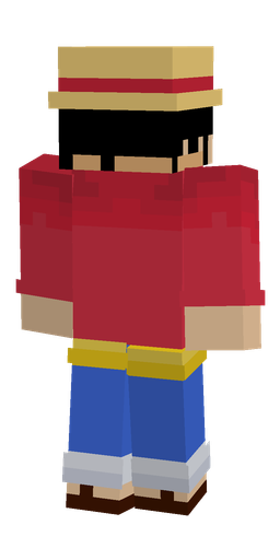 Blue skin: body, back render