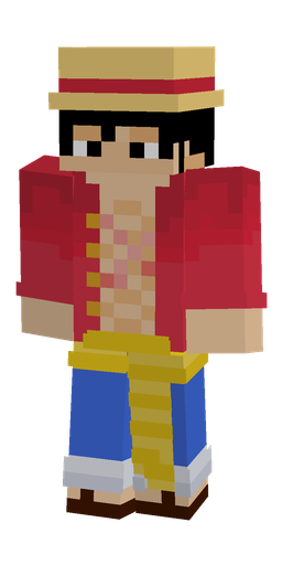 Blue skin: body, front render