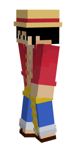 Blue skin: body, left side render