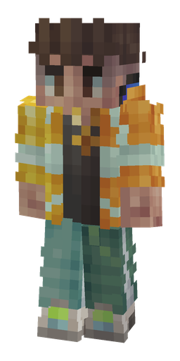 Green skin: body, front render