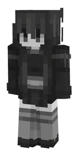 Black skin: body, front render