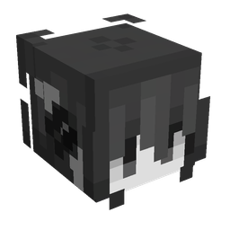 Black skin: head render