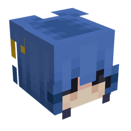 Black skin: head render