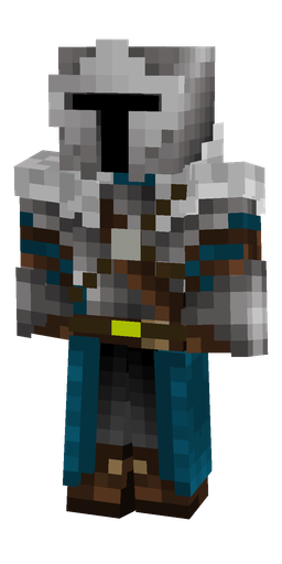 Black skin: body, front render