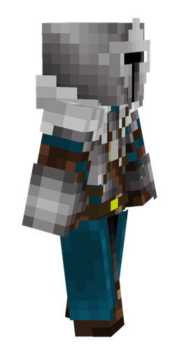 Black skin: body, right side render