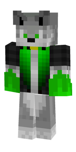 Black skin: body, front render