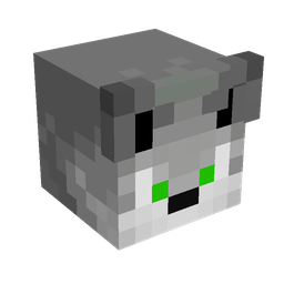 Black skin: head render