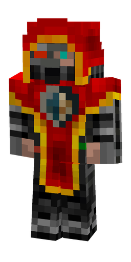 Black skin: body, front render