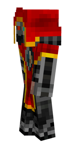 Black skin: body, left side render