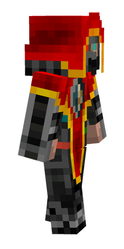 Black skin: body, right side render