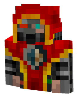 Black skin: bust render