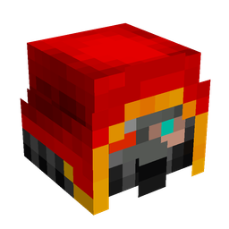 Black skin: head render