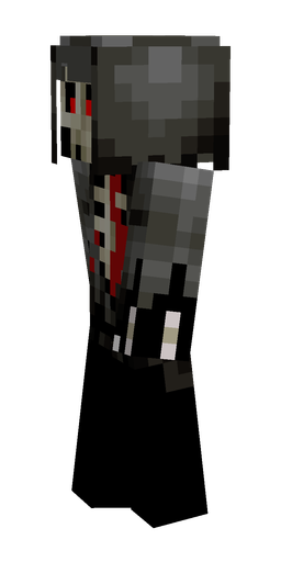 Black skin: body, left side render