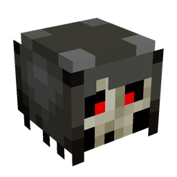 Black skin: head render