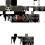 Black skin: raw texture render