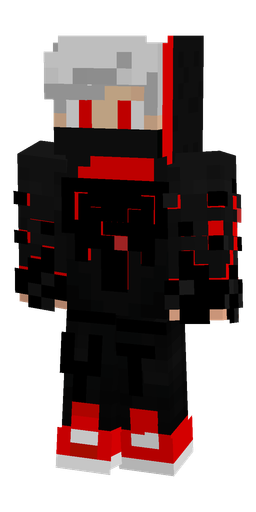 Black skin: body, front render