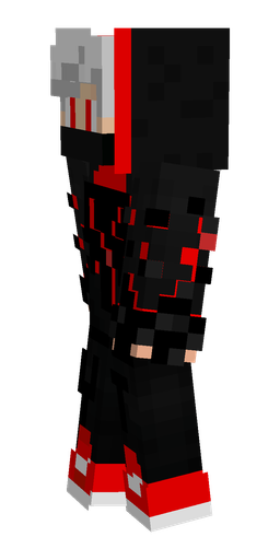 Black skin: body, left side render