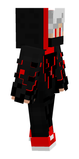 Black skin: body, right side render