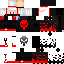 Black skin: raw texture render