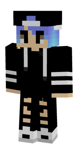 Black skin: body, front render