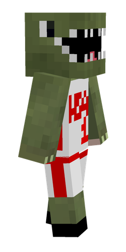 Black skin: body, right side render