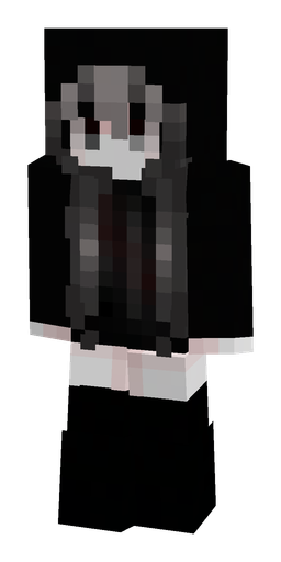 Black skin: body, front render