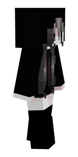 Black skin: body, right side render