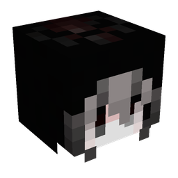 Black skin: head render