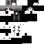 Black skin: raw texture render