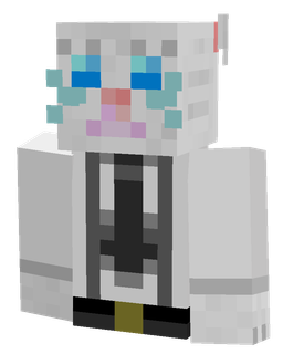Black skin: bust render