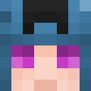 Blue skin: face render