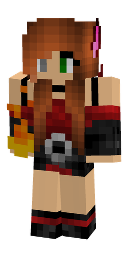 Black skin: body, front render