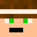 Black skin: face render