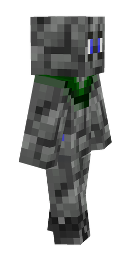 Black skin: body, right side render